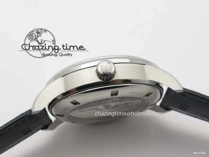 MIROTIME 0720 Ingeniuer St.Laurens SS Black Dial MKF 1:1 V2 Best Edition On Black Leather Strap A Functional 7351